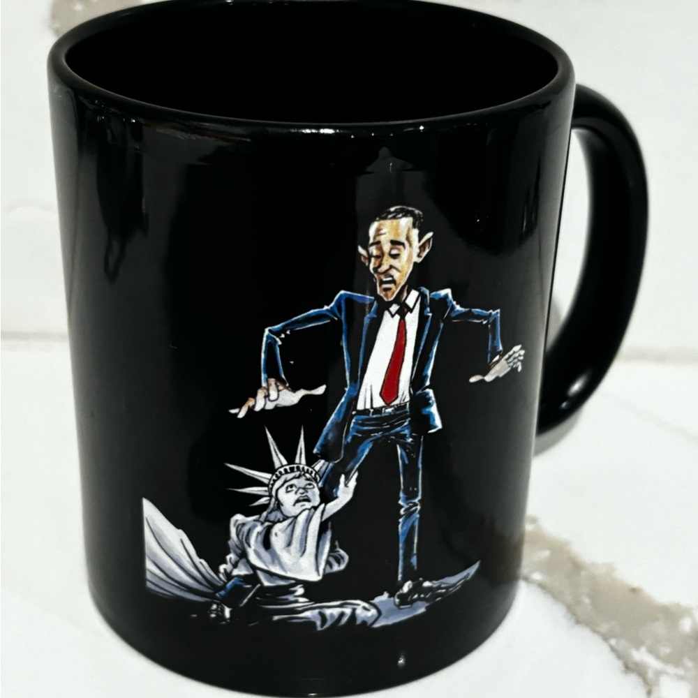President Obama & Lady Liberty 12 0z. Coffee Mug